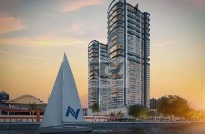 Apartamento com 4 dormitórios à venda, 290 m² por r$ 9.000.000,00 - ponta da praia - santos/sp