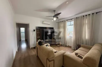 Apartamento com 2 dormitórios à venda, 120 m² por r$ 520.000,00 - embaré - santos/sp