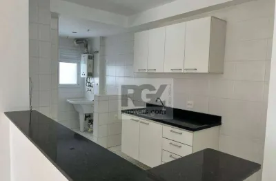 Apartamento com 3 dormitórios para alugar, 92 m² por r$ 4.800,00/mês - ponta da praia - santos/sp