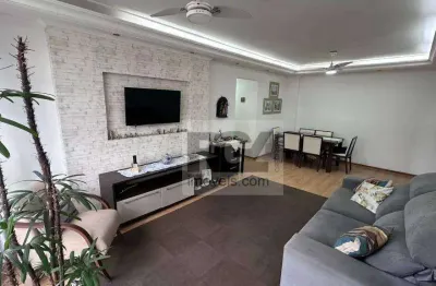 Apartamento com 2 dormitórios à venda, 115 m² por r$ 675.000,00 - marapé - santos/sp