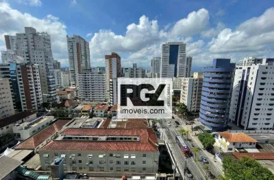 Sala para alugar, 44 m² por r$ 5.000,00/mês - boqueirão - santos/sp