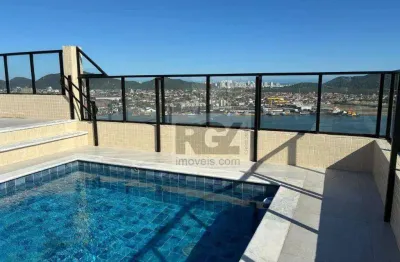 Apartamento com 2 dormitórios à venda, 65 m² por r$ 1.050.000,00 - ponta da praia - santos/sp