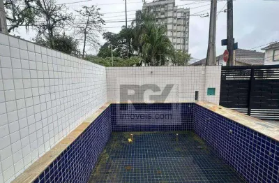 Casa sobrado com 3 quartos (piscina e churrasqueira)à venda, 180 m² por r$ 1.520.000 - vila belmiro - santos/sp
