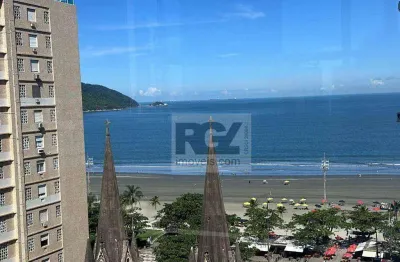 Cobertura com 3 dormitórios à venda, 166 m² por r$ 3.590.000,00 - embaré - santos/sp