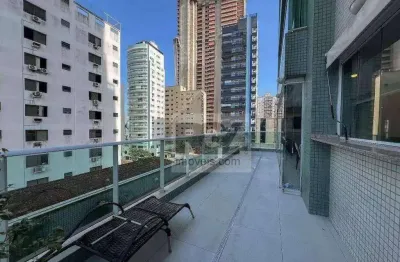 Apartamento garden com 2 suítes à venda, 145 m² por r$ 1.900.000 - ponta da praia - santos/sp