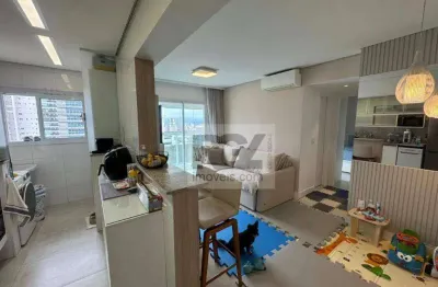 Apartamento com 2 dormitórios à venda, 78 m² por r$ 1.100.000 - gonzaga - santos/sp