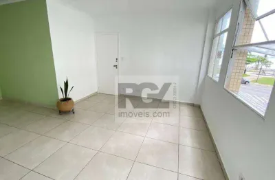 Apartamento com 2 dormitórios para alugar, 82 m² por r$ 4.800,00/mês - aparecida - santos/sp