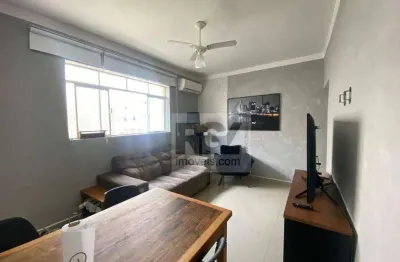 Apartamento com 2 dormitórios para alugar, 65 m² por r$ 3.200,00/mês - ponta da praia - santos/sp