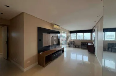 Apartamento com 3 dormitórios para alugar, 137 m² por r$ 14.000,00/mês - embaré - santos/sp