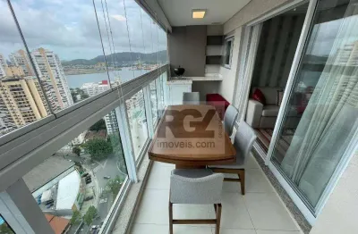 Apartamento com 1 dormitório para alugar, 50 m² por r$ 4.500,00/mês - ponta da praia - santos/sp