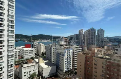 Apartamento com 2 quartos vista mar - mobiliado - lazer completo - para alugar, 106 m² por r$ 6.400/mês - ponta da praia - santos/sp