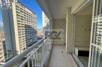 Apartamento com 1 dormitório à venda, 50 m² por r$ 395.000,00 - vila matias - santos/sp