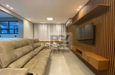 Apartamento com 3 dormitórios à venda, 107 m² por r$ 997.000,00 - ponta da praia - santos/sp