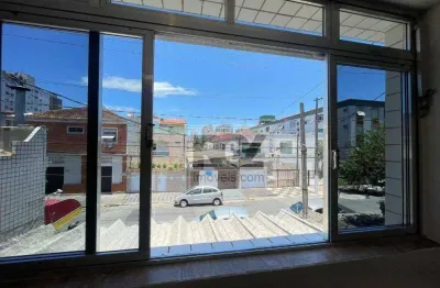 Casa com 2 dormitórios para alugar, 80 m² por r$ 3.500,00/mês - campo grande - santos/sp