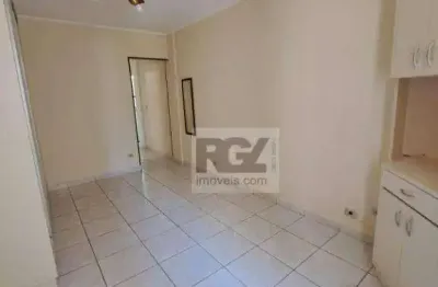 Apartamento com 1 dormitório à venda, 28 m² por r$ 255.000,00 - aparecida - santos/sp