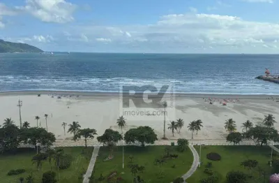Apartamento  prédio frente mar à venda, 39 m² por r$ 350.000 - josé menino - santos/sp