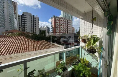 Apartamento com 2 dormitórios para alugar, 145 m² por r$ 4.500/mês - ponta da praia - santos/sp