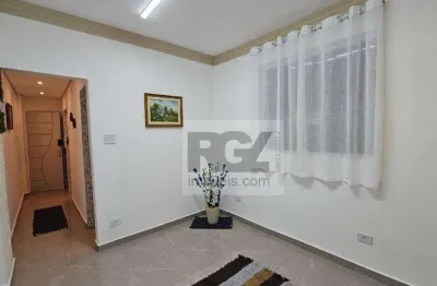 Apartamento com 1 dormitório à venda, 41 m² por r$ 390.000,00 - gonzaga - santos/sp