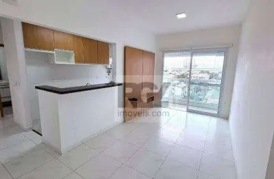 Apartamento Ponta da Praia c/ Sacada | 2 Dorm. | 1 Suite | Sala Ampla