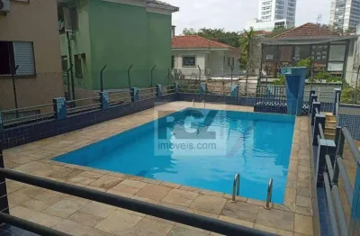 Cobertura com 3 dormitórios à venda, 336 m² por r$ 2.600.000,00 - boqueirão - santos/sp