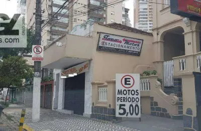 Terreno à venda, 460 m² por R$ 3.100.000 - Gonzaga - Santos/SP
