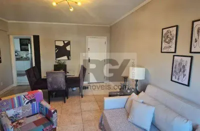 Apartamento com 2 dormitórios à venda, 78 m² por r$ 750.000,00 - ponta da praia - santos/sp