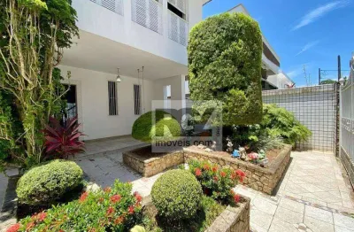 Sobrado com 4 dormitórios à venda, 300 m² por r$ 4.200.000,00 - ponta da praia - santos/sp