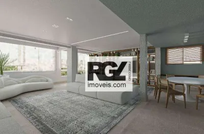Apartamento à venda, 224 m² por r$ 2.430.000,00 - gonzaga - santos/sp