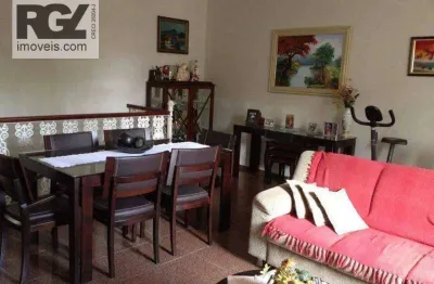 Casa com 3 dormitórios à venda, 150 m² por r$ 960.000,00 - aparecida - santos/sp