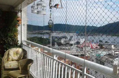 Apartamento com 4 dormitórios à venda, 240 m² por r$ 2.200.000,00 - ponta da praia - santos/sp