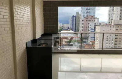 Apartamento com 2 dormitórios à venda, 128 m² por r$ 1.650.000,00 - boqueirão - santos/sp