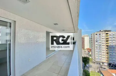 Apartamento com 4 dormitórios à venda, 230 m² por r$ 3.200.000,00 - pompéia - santos/sp
