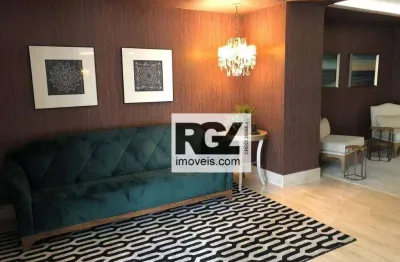 Apartamento com 3 dormitórios à venda, 210 m² por r$ 3.300.000,00 - boqueirão - santos/sp