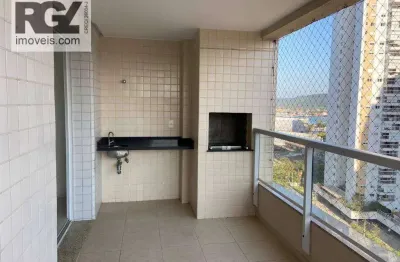 Apartamento com 3 quartos para alugar, 92 m² por r$ 5.000/mês - ponta da praia - santos/sp