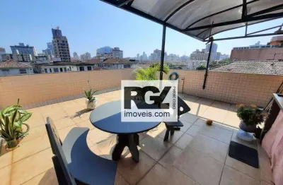 Apartamento com 4 dormitórios à venda, 180 m² por r$ 1.490.000,00 - estuário - santos/sp