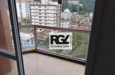 Cobertura, 167 m² - venda por r$ 940.000,00 ou aluguel por r$ 5.500,00/mês - vila belmiro - santos/sp
