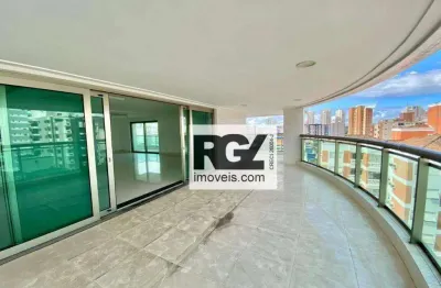 Apartamento com 4 dormitórios à venda, 488 m² por r$ 7.800.000,00 - ponta da praia - santos/sp