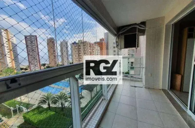 Apartamento com 3 dormitórios à venda, 98 m² por r$ 1.034.000,00 - josé menino - santos/sp