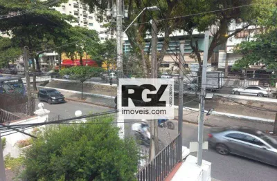 Sala para alugar, 96 m² por r$ 5.550,00/mês - boqueirão - santos/sp