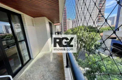 Apartamento com 4 dormitórios à venda, 227 m² por r$ 1.380.000,00 - boqueirão - santos/sp