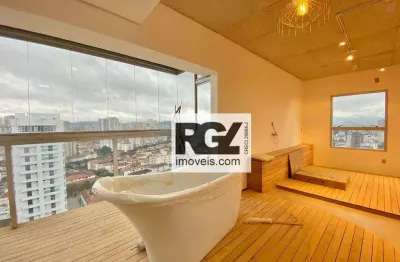 Apartamento com 1 dormitório à venda, 74 m² por r$ 1.000.000,00 - embaré - santos/sp