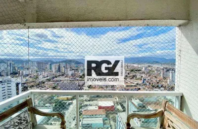 Apartamento com 1 dormitório à venda, 47 m² por r$ 600.000,00 - boqueirão - santos/sp