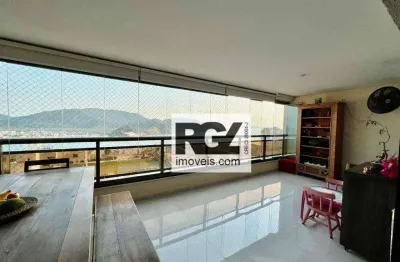 Apartamento com 3 dormitórios à venda, 132 m² por r$ 1.690.000,00 - ponta da praia - santos/sp