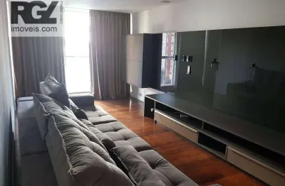 Apartamento com 4 dormitórios à venda, 304 m² por r$ 2.948.000,00 - boqueirão - santos/sp