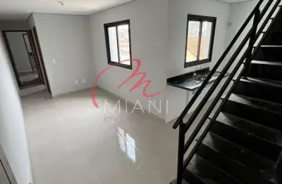 Cobertura / penthouse à venda com 91m², 2 quartos sendo 1 suíte e 2 vagas de garagem - próximo ao p