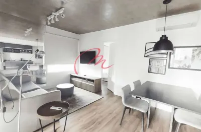 Apartamento para locação mobiliado na cidade monções com 63m², 1 quarto, 1 suíte, 1 vaga de garagem