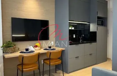 Studio mobiliado para locação em pinheiros com 26m², incluso condomínio, iptu, wi-fi, tv a cabo - p