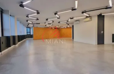 Conjunto comercial para venda e locação na vila olímpia com 286.13m², 6 banheiros e 6 vagas de gara
