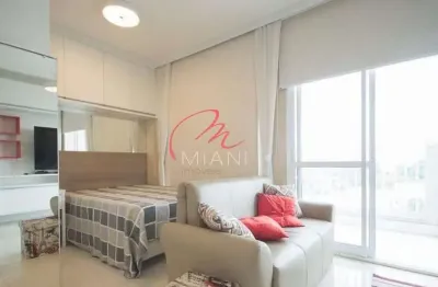 Apartamento para locação no alto da boa vista com 36m², 1 quarto e 1 vaga de garagem - próximo da e