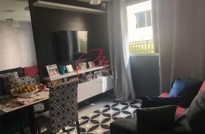 Apartamento à venda no jardim petrópolis em cotia com 48m²,  2 quartos e 1 vaga de garagem rotativa